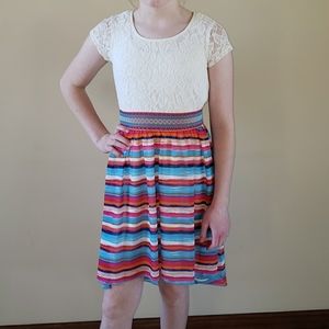 Girls size 12 party dress